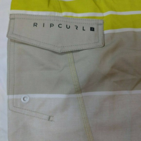 Rip Curl Green Gray Board Short Size 38 - Picture 4 of 9